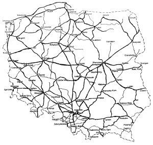 Źródło: P. Kazimierowski i P. Rachwalski, opracowanie: A. Fularz, materiały II Ogólnopolskiego Sympozjum Ekologiczno - Transportowego 'Kolej na Kolej'.