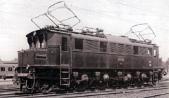 lska Kolej Grska. Elektrowz E17, tory postojowe w Jeleniej Grze