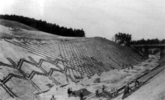 Magistrala Wglowa - budowa jednego z wykopw na odcinku Wielki Kack - Gdynia